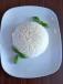 White Rice Plate