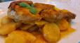 Oven Backed Chicken and Potato