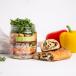 Salad Jar and Baked Wrap