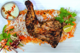CHARCOAL GRILLED MALAI CHICKEN BIRYANI