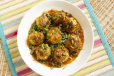 Vegetable Balls In Hot Garlic Sauce