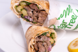 Grilled Lamb Cubes Sandwich