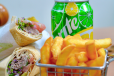 Kafta & Hommos Sandwich Combo