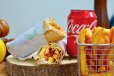 French Fries Sandwich Combo