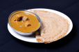 Wheat Dosa (2) Chicken Curry Combo