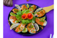 Shell Mussle Grill with Cheese