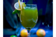 Fresh Lemonade With Mint Juice