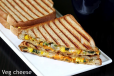 Vegetables Grilled Cheese Sandwich