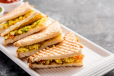 Bhaji Cheese Grilled Sandwich