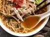 Asian Noodles Soup Chicken