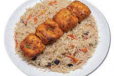 Afghani Pulao With Fish Boti