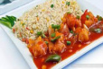 Chicken Manchurian With Rice