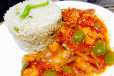 Chicken Shashlik With Rice