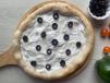 Labneh And Olives Manoushe