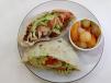 Falafel Sandwich Egyptian Bread