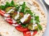 Falafel Sandwich Lebanese Bread