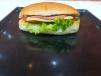 Sandwich Mortadela Meat With Cheese