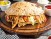 Chicken Doner Round Bread