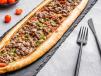 Meat Cubes Pide