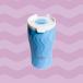 Hot Waffle Travel Cup - Blue