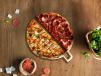 Half and Half Pizza