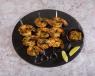 Chimichurri prawn skewers