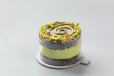 Pistcahio Kunafa Chocolate Cake