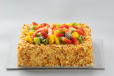 Square Shaped Mixed Fruit Cake