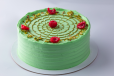 Pistachio Raspberry Cake