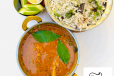 Bagara Rice with Chicken Curry
