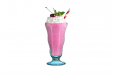 Mixed Berry Milkshake 10 Oz