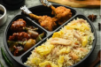 MADRAS CHICKEN FRIED RICE COMBO with FREE CHICKEN LOLLIPOP (3PCS) + CHICKEN GRAVY