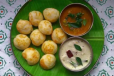 Kuzhi Paniyaram and Chutney Sambar