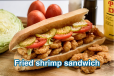 Large Shrimp Sandwich