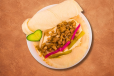 Hummus Meat Sandwich Fresh