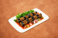 Eggplant Kebab Grills Plate Fresh