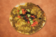 Zaatar And Vegetables Manakish Fresh