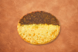 Half Zaatar And Half Cheese Manakish Fresh