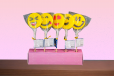 Smiley Emoji Lollipops