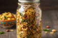 Chivda Snack Jar