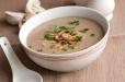 Chilly Coriander Soup with Shiitake Mushroom
