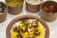 Hyderabadi Mushroom Dum Biryani