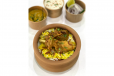 Mutton Sukka Claypot Biryani
