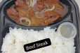 Beef Steak With Rice