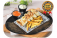 Arabic Shawarma With Fries