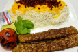 Meat Kabab with Rice