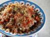 Turkish Gavurdağı salad with walnuts