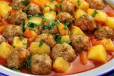 Sulu Köfte (Meatball Stew with Vegetables)