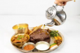 Local Chicken Dhido Set