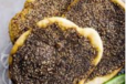 Cheese With Black Sesame Manakish